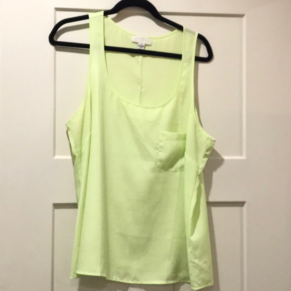 Yellow blouse